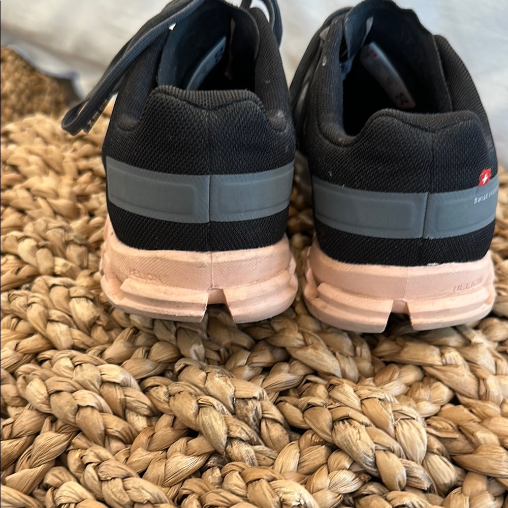 On Running Black and Pink Sneakers for Active Lifestyle - Picture 2 of 4